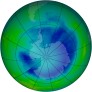 Antarctic Ozone 2001-08-18